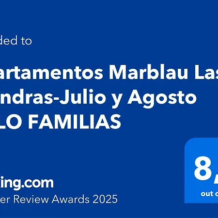 Marblau Alondras-julio Y Agosto Solo Familias Apartamento